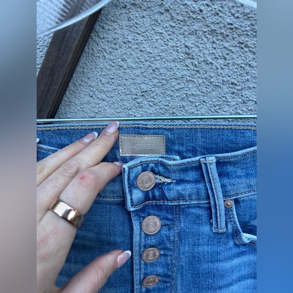 Mother The Pixie Dazzler Ankle Fray in Boogie Down New with Tags! - Picture 3 of 7